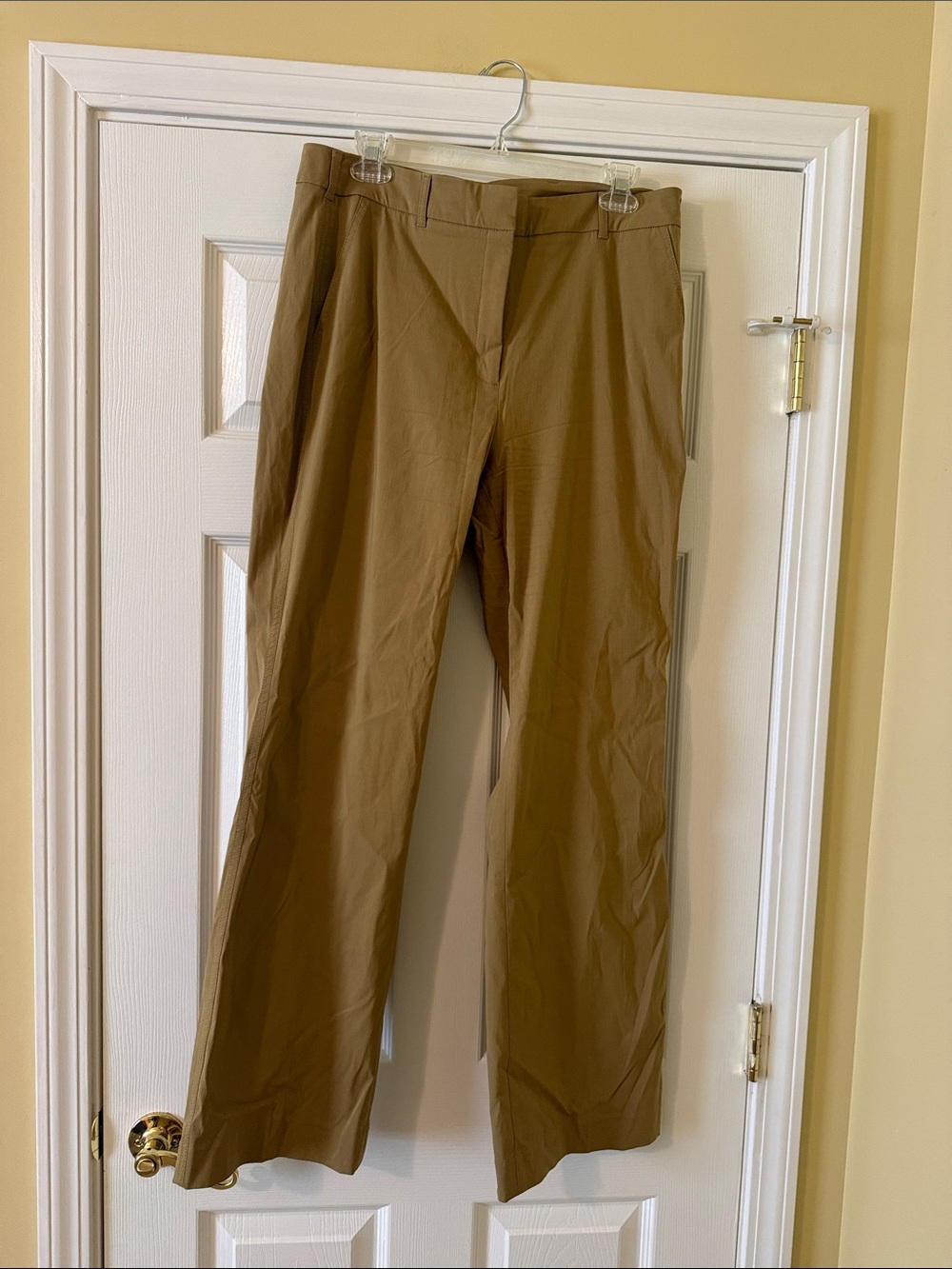 White House Black Market Wide-Leg Brown Pants